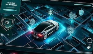 Sentry Driver App Interface